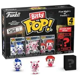 Funko Bitty Pop! Five Nights at Freddy's - Ballora 4PK - Ballora, Funtime Foxy, Baby und eine Überraschungs-Mini-Figur - 0.9 Inch (2.2 cm) Sammlerstück - Geschenkidee Fans