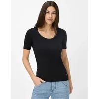Brax Damen, Shirt Style CORA black, schwarz, Gr. 34,