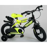 TPFSports Sportivo Kinderfahrrad - Jungen - 12 Zoll - 2 Handbremsen - Neon Gelb