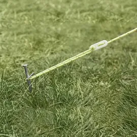 PRO PLUS ProPlus Zelt SpannleineDurchmesser 4mm x 20mLang Glow-in-The-Dark auf Haspel