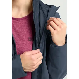 Jack Wolfskin Moonrise 3in1 Jacket Damen midnight sky XXL