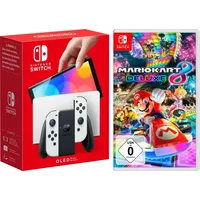 Nintendo Switch OLED-Modell weiß + Mario Kart 8 Deluxe