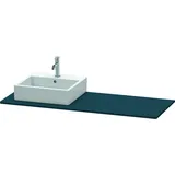 Duravit Konsole XSquare 140x55x1,6cm, m 1 AS, AS li, blau s-matt