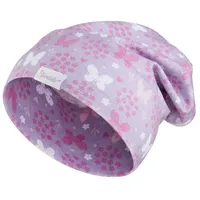Sterntaler Beanie Blumen flieder, 35 cm