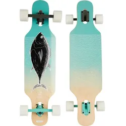 FIREFLY Skateboard LGB 105, TURQUOISE/WOOD/WHITE, ONE SIZE