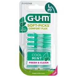 GUM® SOFT-PICKS COMFORT FLEX MINT Large