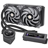 Thermaltake Floe RC Ultra 240 CPU & Memory AIO Liquid Cooler | All-In-One Liquid Cooler | LCD Display | Wasserkühlung | Gif Dateien | 2 * 12cm Lüfter