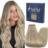 Fshine Sew in Extensions Echthaar Haar Tressen Echthaar Tressen Zum Einnähen