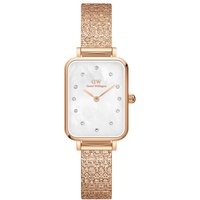 Daniel Wellington Quadro Uhr 20x26mm Double Plated Stainless Steel (316L) and Crystals Rose Gold