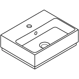 Grohe Cube Keramik Handwaschbecken 45,5 x 35 cm (3948300H)