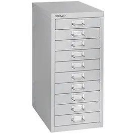 BISLEY MultiDrawer Schubladenschrank 27,9 x 38 x 59 cm grau