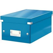 Leitz Click & Store WOW DVD Aufbewahrungsbox, blau