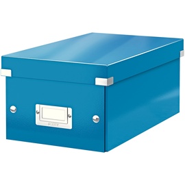 Leitz Click & Store WOW DVD Aufbewahrungsbox, blau