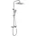 Home Deluxe Iconic Duscharmatur mit Ablage Weiß 120 cm