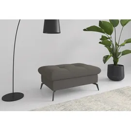 sit&more Polsterhocker Amica mit Stauraum 102 x 47 x 69 cm Braun