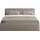 home collective Polsterbett 200 x 200 cm Beige