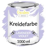 Creative Deco Kreidefarbe Lila 1 l