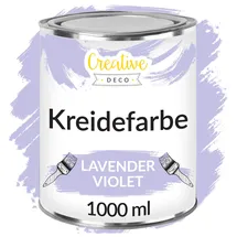 Creative Deco Kreidefarbe Lila 1 l