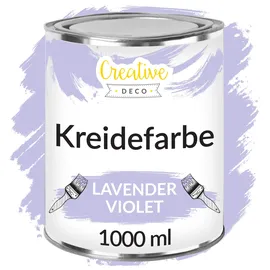 Creative Deco Kreidefarbe Lila 1 l