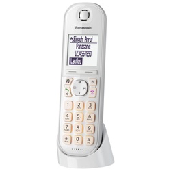 Panasonic Zusatz-Mobilteil KX-TGQ200GW weiß