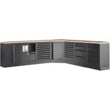 Kraftwerk, Werkstattschrank, MOBILIO BLK Kombi Buche (291.40 cm, 91 cm)