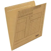 Falken Einstellmappe DIN A4 180 g/m2 Braun 100 St.