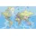 Papermoon Vlies- Fototapete Digitaldruck 350 x 260 cm, World Map