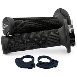 Domino D-Lock-Griffe mit einfacher Zugrolle - 116mm, schwarz