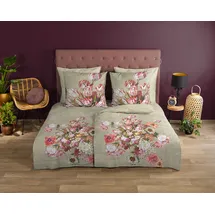 Good Morning Miran Blumen Mehrfarbig 200 x 200 cm + 2 x 80 x 80 cm