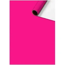 BRUNNEN 2528591328 Geschenkpapier 70x200cm Uni Plain pink