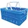 PROTEC.class Klappbox PKLABO 2 490 x 360 x 250 cm 2-tlg. blau