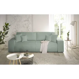 OTTO home Schlafcouch Cord 3-Sitzer Grün