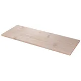boomet · Regalboden Holz Fichte 80cm breit 19mm · 20-50cm tief · Größe 80x30cm (B x T) · 5 Stück · Wandregal Boden Regalbrett Bücherregal Hängeregal Einlegeboden Holzboden Holzregal