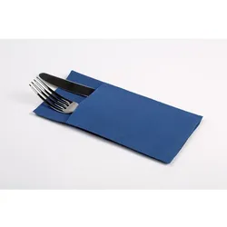 Box mit 960 Kangaroos 40x40 Spitzenspitze – Farbe – Blau
