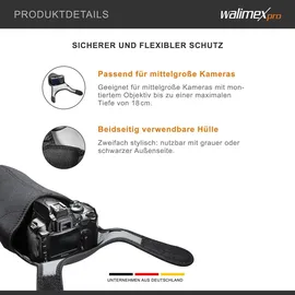 walimex pro Neopren Schutzhülle M schwarz