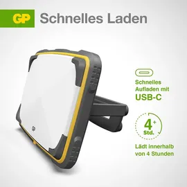GP Panel Arbeitsleuchte GPCWP15 1200 Lumen 2x18650