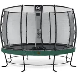 EXIT TOYS Elegant Premium Trampolin 366 cm inkl. Deluxe Sicherheitsnetz grün