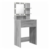 VidaXL Schlafzimmer-Frisiertische Graues Sonoma 80 x 39,6 x 135