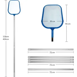 DEUBA Reinigungsset Aluminium Kunststoff 8 tlg.