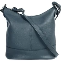 Cluty Umhängetasche Leder Blue