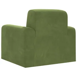 vidaXL Relaxsessel 61 x 95 x 69 cm Hellgrün Samt