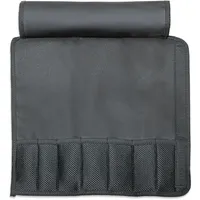 Friedr. Dick DICK Textil-Rolltasche ohne Inhalt (Rolltasche für Garnierwerkzeuge, Tasche unbestückt, mit 7 Teile Bestückung)