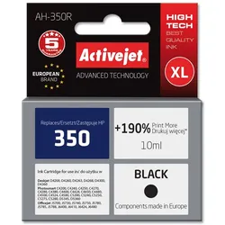 Activejet Premium AH-350R - 25 ml - Schwarz - kompatibel - wiederhergestellt - T