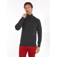 Tommy Hilfiger Rollkragenpullover »PIMA ORG CTN CASHMERE ROLL Neck Gr. L (52), dark grey heather,