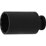 BGS 5340 | Kraft-Steckschlüssel-Einsatz Zwölfkant, tief Antrieb Innenvierkant 12,5 mm (1/2") SW 34 mm