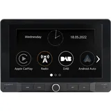Xzent X-127 1-DIN 9" Infotainer mit Touchscreen, DAB+, Bluetooth, Apple Carplay, Android Auto