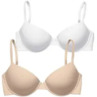 PETITE FLEUR Schalen-BH Damen puder+weiß Gr.70A