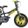 DINO BIKES Batman 16 Zoll RH 28 cm schwarz