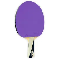 Gewo PS Blast Control Tischtennisschläger - ITTF genehmigter Profi-Tischtennisschläger, Fertigschläger mit kontrolliertem Thunderball 2 Belag und hohen Rotationseigenschaften, konkav, 1,8mm Schwamm