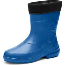 Ladeheid Thermo Eva Gummistiefel Damen gefüttert wasserdichte und federleichte Regenstiefel Damen LA-800-2017 (Kornblume/Schwarz, 38 Eu)
